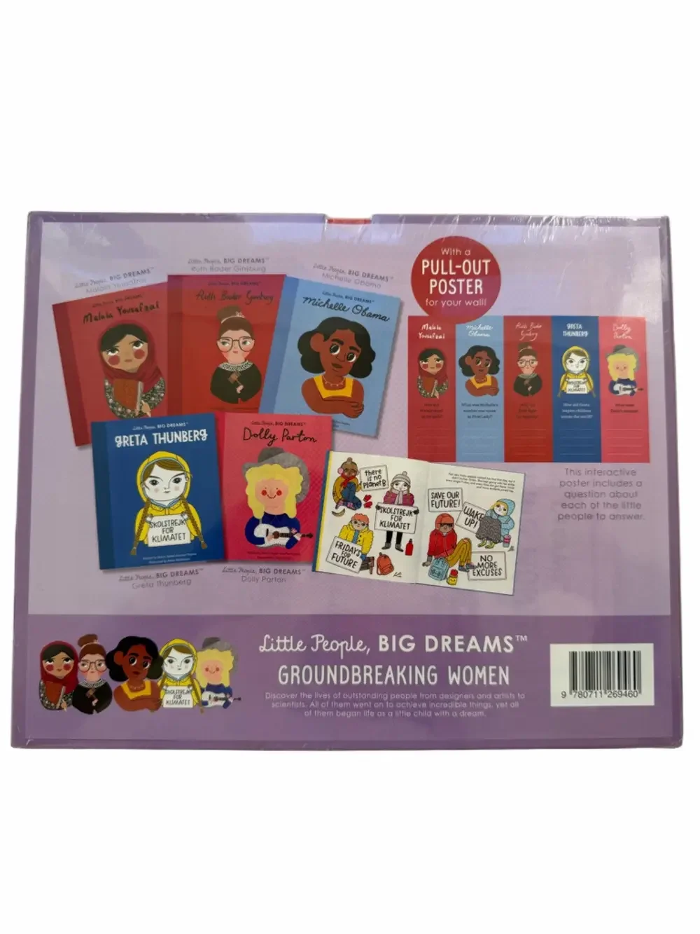 Little People Big Dreams Groundbreaking Women Gift Set 5 Hardcover Books NEW
